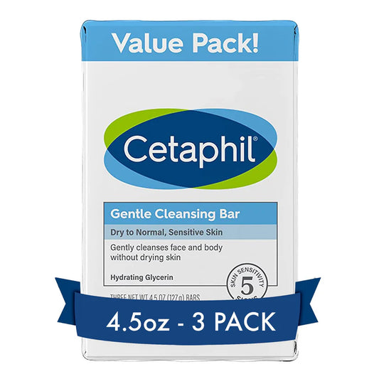Cetaphil Gentle Cleansing Bar (Value Pack)