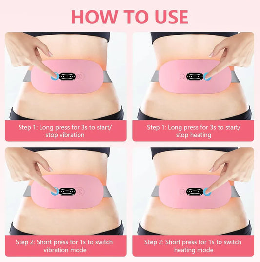 Heating and Vibration Therapy Belt